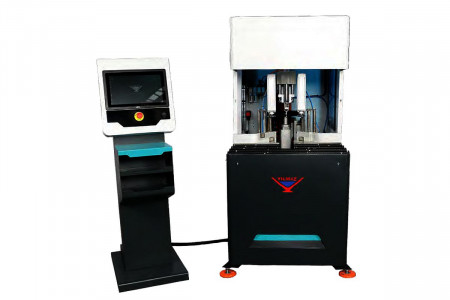 Yilmaz CNC 609 - Станок для зачистки углов ПВХ профилей (2х осевой) - 1
