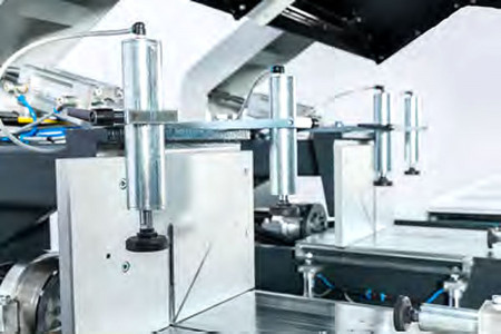 Yilmaz CDC 600 - Полностью автоматический двухголовый отрезной станок с ЧПУ для комбинированных/сложных резов - 5