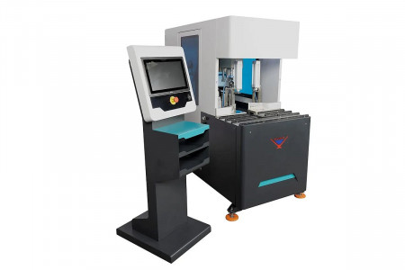 Yilmaz CNC 609 - Станок для зачистки углов ПВХ профилей (2х осевой) - 2